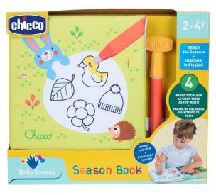 Książeczka 4 pory roku. Wydawca: Chicco. Multiszop.pl Opakowanie Książeczka 4 pory roku