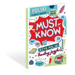 Okładka książki Książeczka A4 Must Know Język Polski