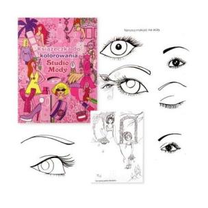 Opakowanie Książeczka do kolorowania. Studio mody