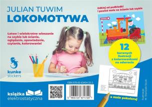 Opakowanie Książeczka elektrostatyczna Lokomotywa
