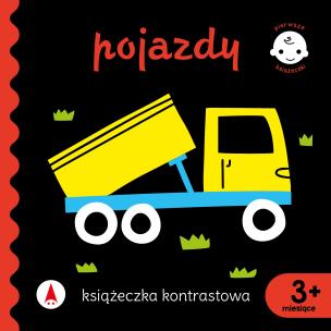 Okładka książki Książeczka kontrastowa. Pojazdy