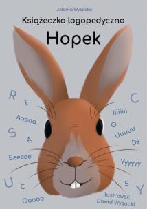 Książeczka logopedyczna Hopek. Autor: Jolanta Wysocka. Multiszop.pl Okładka książki Książeczka logopedyczna Hopek
