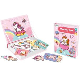 Opakowanie Książeczka magnetyczna jednorożce
