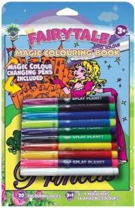 Książeczka z magicznymi mazakami Księżniczka. Wydawca: Splat Planet. Multiszop.pl Opakowanie Książeczka z magicznymi mazakami Księżniczka