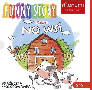 Okładka książki KSIĄŻECZKI HARMONIJKI - DZIEŃ NA WSI