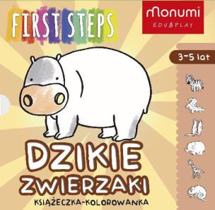 Okładka książki KSIĄŻECZKI HARMONIJKI - DZIKIE ZWIERZAKI