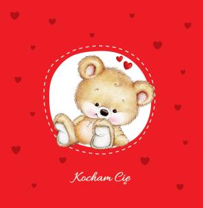 Okładka książki Książka upominek Kocham Cię - uszkodzone