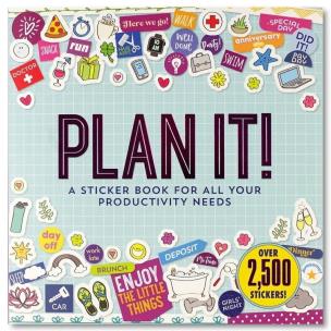 Opakowanie Książka z naklejkami Planowanie dnia 2500szt