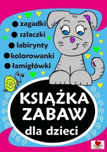 Okładka książki Książka zabaw dla dzieci