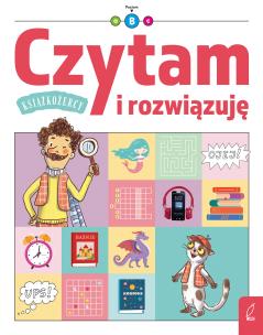 Książkożercy Czytam i rozwiązuję Poziom 2. Autor: Opracowanie zbiorowe. Multiszop.pl Okładka książki Książkożercy Czytam i rozwiązuję Poziom 2