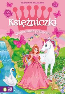 Okładka książki Księżniczki. Zaczarowane przygody