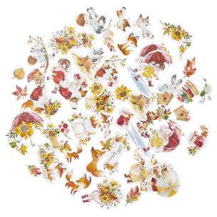 Opakowanie Kształty papierowe little autumn 50szt