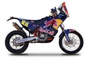Opakowanie KTM 450 Rally 1:18