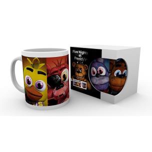Opakowanie Kubek 320ml Five Nights At Freddy's Mug Faces