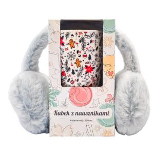 Opakowanie Kubek ceramiczny z nausznikami. Pattern