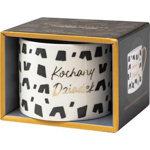 Kubek dla Dziadka z napisem Kochany Dziadek. Wydawca: Be-Happy Gifts. Multiszop.pl Opakowanie Kubek dla Dziadka z napisem Kochany Dziadek