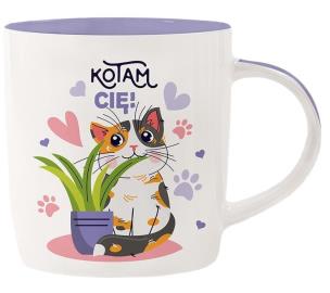 Opakowanie Kubek dla kociarza - Kotam Cię!