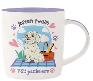 Opakowanie Kubek dla psiarza - Jestem Twoim PSYjacielem