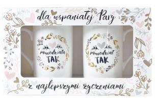 Opakowanie Kubek Gigant Ślub (powiedział/a TAK, wianek)