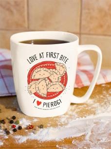 Kubek / I LOVE PIEROGI. Wydawca: Nadwyraz. Multiszop.pl Opakowanie Kubek / I LOVE PIEROGI