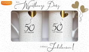 Opakowanie Kubek komplet 50 Rocznica ślubu