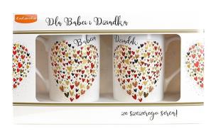 Opakowanie Kubek komplet Q Babcia i Dziadek