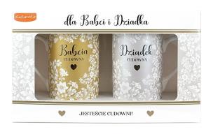 Opakowanie Kubek komplet Q Babcia i Dziadek