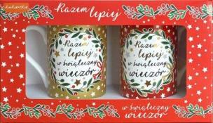 Opakowanie Kubek komplet Q Boże Narodzenie