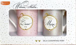 Opakowanie Kubek komplet Q Ślub