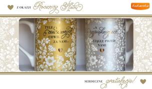 Opakowanie Kubek komplet Rocznica ślubu