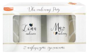 Opakowanie Kubek komplet Ślub