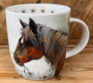 Opakowanie Kubek M50 Koń i kwiaty