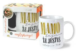 Opakowanie Kubek Premium Mamo, fajnie, że jesteś