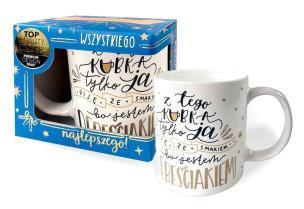 Opakowanie Kubek Premium Q Jestem Debeściakiem