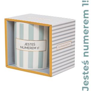 Opakowanie Kubek prezentowy Jesteś numerem 1!