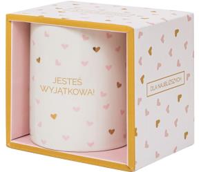 Opakowanie Kubek prezentowy - Jesteś Wyjątkowa!