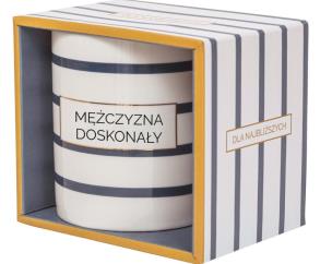 Opakowanie Kubek prezentowy - Mężczyzna Doskonały