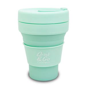 Opakowanie Kubek silikonowy 355 ml pastelowy powder mint