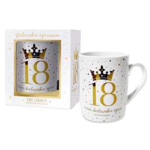 Opakowanie Kubek The Crown-18K biały