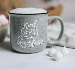 Opakowanie Kubek vintage - Niech cię Pan