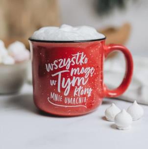 Opakowanie Kubek vintage - Wszystko mogę