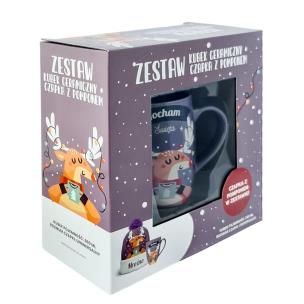 Opakowanie Kubek z czapką Mroźno fiolet