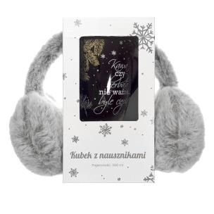 Opakowanie Kubek z nausznikami. Kawa czy herbata?