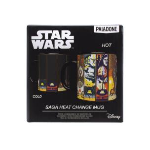 Kubek zmieniający kolor Star Wars Saga. Wydawca: PALADONE. Multiszop.pl Opakowanie Kubek zmieniający kolor Star Wars Saga