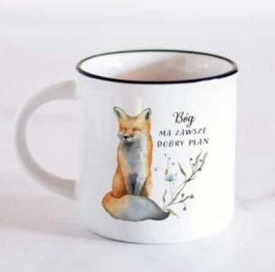 Opakowanie Kubek zwierzaczki - lisek