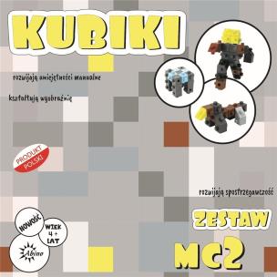 Kubiki MC2 ABINO. Wydawca: ABINO. Multiszop.pl Opakowanie Kubiki MC2 ABINO