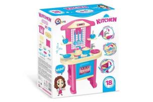 Opakowanie kuchnia z wyposażeniem