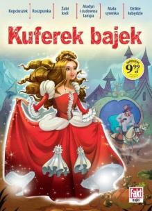 Kuferek bajek. Najpiękniejsze bajki. Autor:   Praca zbiorowa. Multiszop.pl Okładka książki Kuferek bajek. Najpiękniejsze bajki