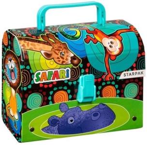 Opakowanie Kuferek kart.z rączką Safari 382019