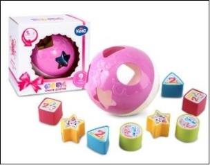 Opakowanie Kula sorter różowa